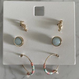 Earring Trio